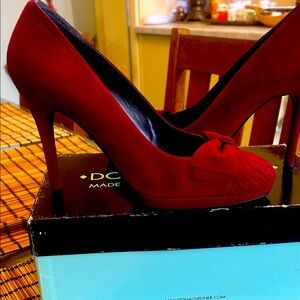 Elegant Red Women's Heels